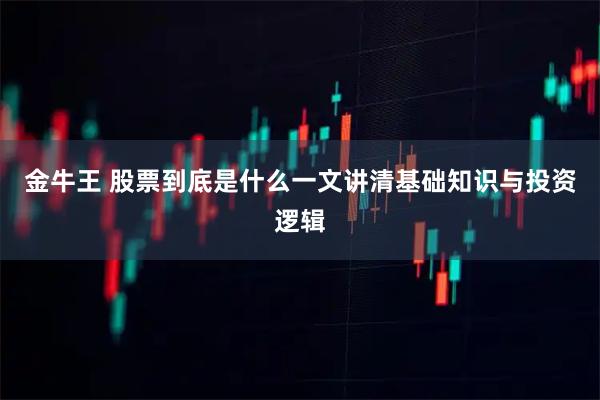 金牛王 股票到底是什么一文讲清基础知识与投资逻辑